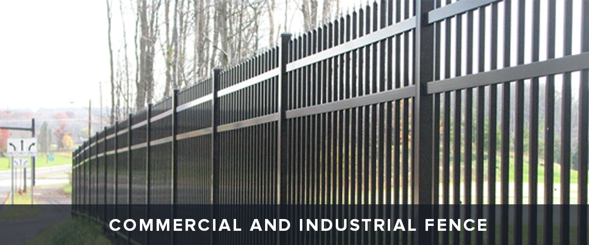 Commercial & Industrial Fences - SP Fence Company