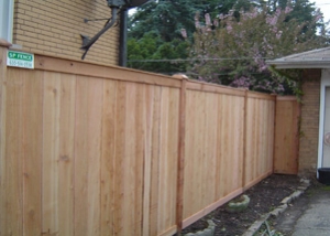 Traditional Wood Fence
